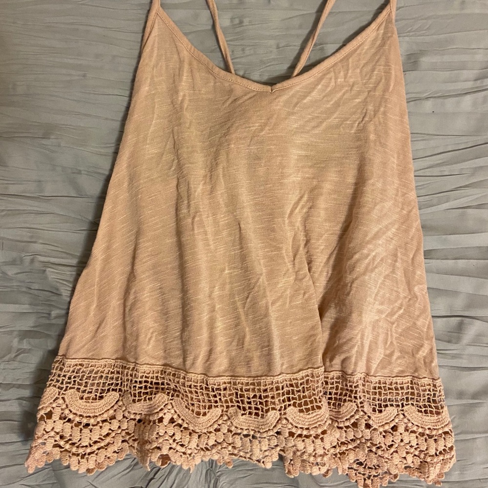 Pink/nude stylish tank